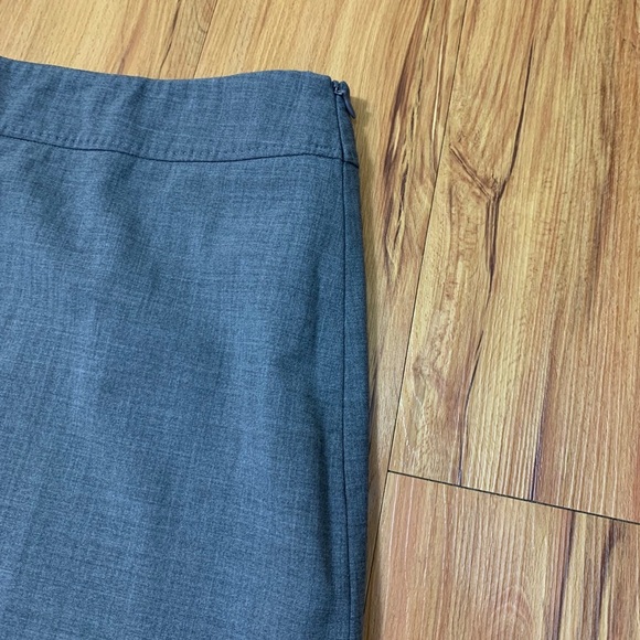 Escada Sport Grey Wool Lined Midi Skirt - Picture 5 of 11